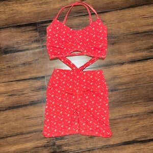 Five Dancewear floral set